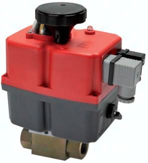 Elektr. Hochdruck-Kugelhahn, G 3/8", 12 - 24 V AC/DC