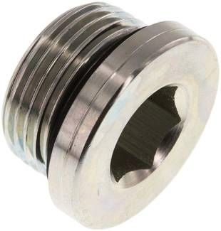 HD-Verschlussstopfen Innenskt. G 1", Stahl verzinkt