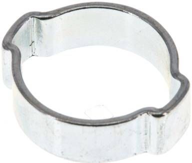 2-Ohr-Schlauchschelle 19 - 23mm, Stahl verzinkt (W1)