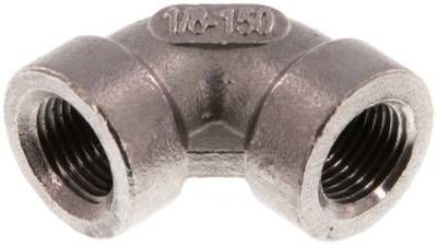 90°-Winkel Rp 1/8" (IG), 16 bar 1.4408