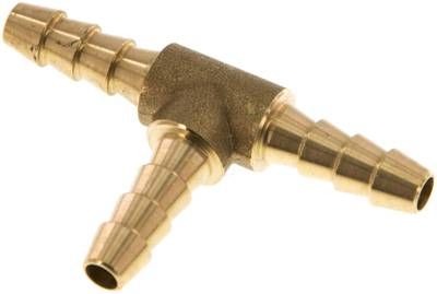 T-Schlauchverbinder 6mm, Messing