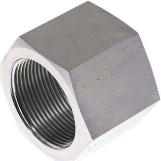 Hochdruck-Muffe G 1 1/2"-G 1 1/2", Stahl verzinkt