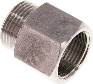 Gewindeverlängerung G 3/4"-25mm, 40 bar 1.4571