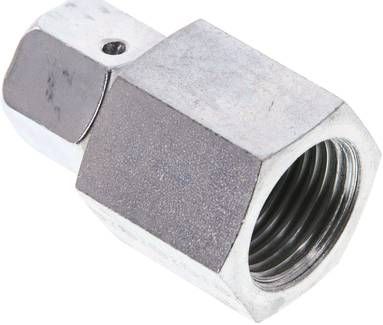 Manometer-Schneidringverschr. 8 S-G 1/2", Stahl verzinkt