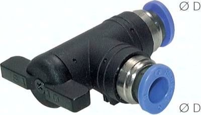 Winkel-Absperrhahn 12mm, IQS-Standard