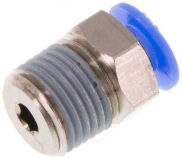 Gerader Steckanschluss R 1/8"-4mm, IQS-Mini