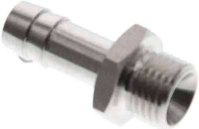 Gewindetülle G 1/4"-9mm, 40 bar 1.4571