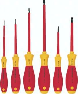 Schraubendreherset, 6tlg. SoftFinish, VDE