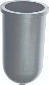 STANDARD Metallbehälter ohne Sichtrohr f. Öler (Baureihe 1)