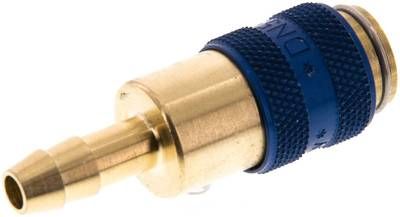 Kupplungsdose (NW5) 6mm Schlauch, Messing