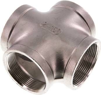 Kreuzstück Rp 2" (IG), 16 bar 1.4408