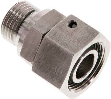 Einstellb. Schneidringverschr. 18 L-G 1/2", 1.4571