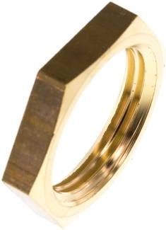 Sechskant-Gegenmutter G 3/4", Messing