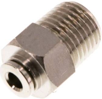 Gerader Steckanschluss R 1/4"-4mm, IQS-MSV (Standard)