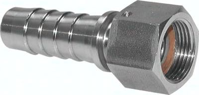 Schlauchtülle, DIN EN 14423 G 1"-25 x 40mm, 1.4301