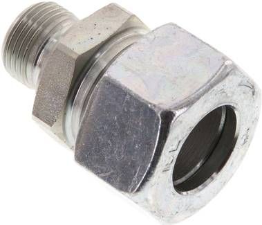 Gerade Schneidringverschr. 18 L-G 3/8", Stahl verzinkt