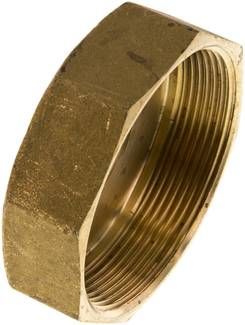 Verschlusskappe G 2 1/2", 16 bar Messing