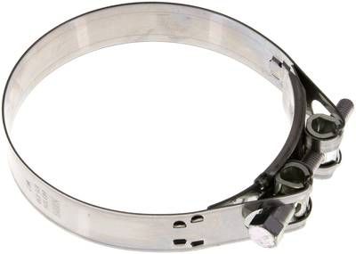 25mm Gelenkbolzenschelle, 121 - 130mm, 1.4016 (W2)