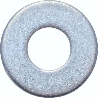 Unterlegscheibe, DIN 9021, M 4 (4,3x12mm), Stahl verzinkt