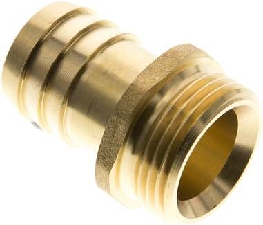 Gewindetülle G 1"-25mm, 16 bar Messing