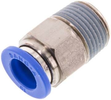 Gerader Steckanschluss R 3/8"-10mm, IQS-Standard