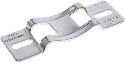 Konsole für Schlauchschellen bis 25mm, Rohr 101 - 118mm