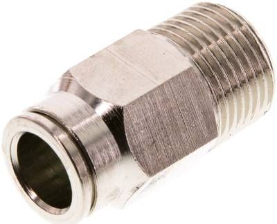 Gerader Steckanschluss R 3/8"-10mm, IQS-MSV (Hochtemperatur)