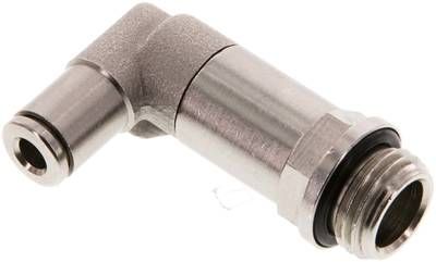 Winkel-Steckanschluss, lang G 1/4"-4mm, IQS-MSV (Standard)