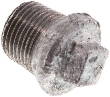Verschlussstopfen Außenvkt. R 3/8", 25 bar Temperguss verzinkt