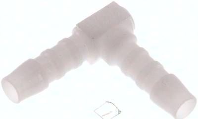 Winkel-Schlauchverbinder 5mm, POM