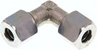 Winkel-Schneidringverschrau-bung 8 L, Stahl verzinkt