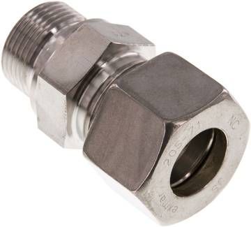 Gerade Schneidringverschr. 20 S-G 3/4", Klemmring 1.4571 (NC)