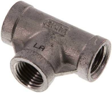 T-Stück Rp 1/4" (IG), 10 bar 1.4408