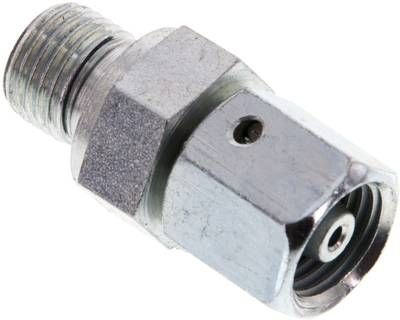 Einstellb. Schneidringverschr. 6 S-G 1/4", Stahl verzinkt