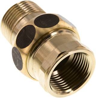 Verschraubung flach dichtend Rp/R 1" (IG/AG)