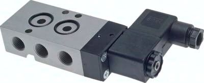 5/2-Wege Magnetventil NAMUR, G 1/4", Luftfeder, 24 V=