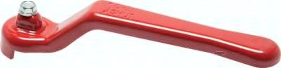 Kombigriff-rot, Größe 1, Standard (Stahl verzinkt und lackiert)