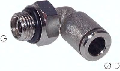 Winkel-Steckanschluss G 1/8"-6mm, Baureihe CV