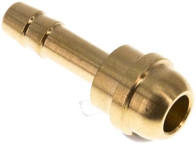 Tülle Messing, G 3/8"-6mm, ohne Mutter