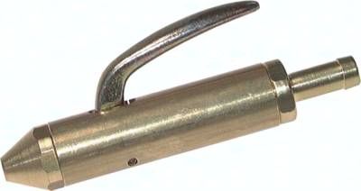 Gerade Ausblaspistole, mit Schlauchanschluss 9 mm