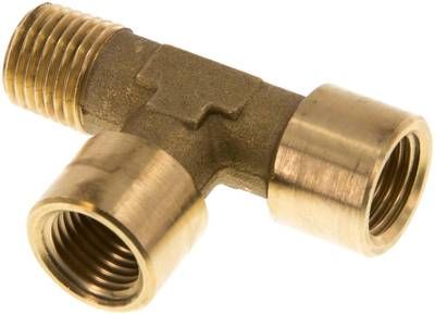 LE-Einschraubstück G 1/4"(IG)-R 1/4"(AG), 16 bar Messing