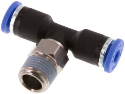 T-Steckanschluss R 1/8"-4mm, IQS-Standard