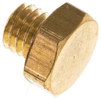 Verschlussstopfen Außenskt. M 5, 16 bar Messing