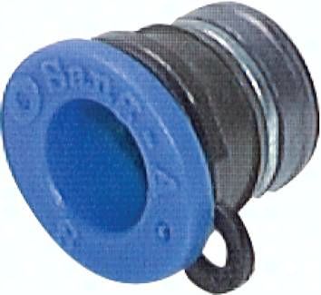 Einpresspatrone 10mm Steckanschluss, ZnDC-Körper