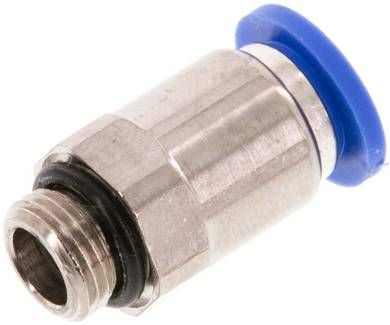 Gerader Steckanschluss G 1/8"-8mm, IQS-Standard