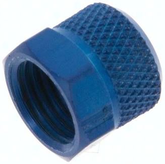 CK-Überwurfmutter 6 x 4mm(M 10 x 1), Aluminium