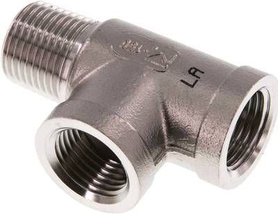 LE-Einschraubstück Rp 1/2"(IG)-R 1/2"(AG), 16 bar 1.4408