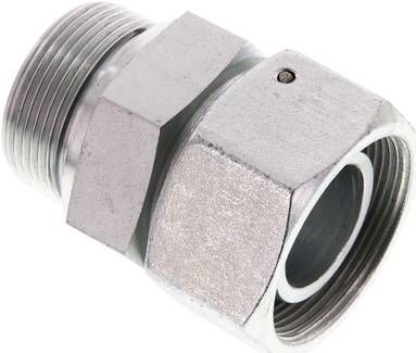 Einstellb. Schneidringverschr. 38 S-G 1 1/2", Stahl verzinkt