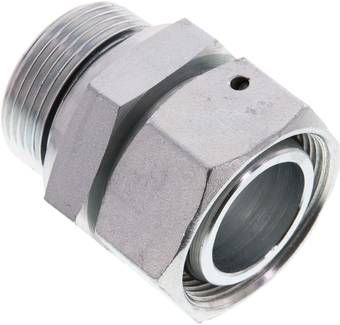 Einstellb. Schneidringverschr. 35 L-G 1 1/4", Stahl verzinkt