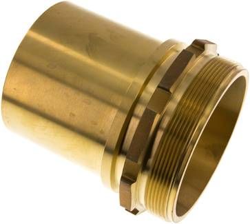 Gewindetülle, EN14420-5 G 4"-100mm, Messing